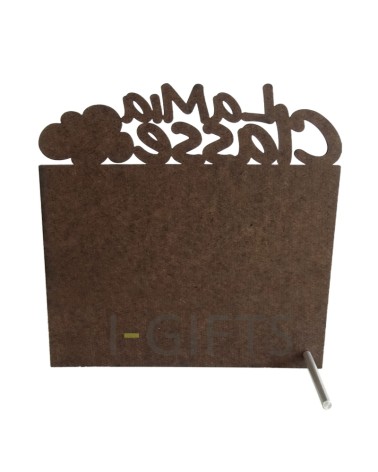 Fotocornice La mia classe stampabile a sublimazione in MDF qualità ChromaLuxe®.