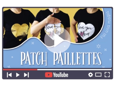 Come stampare le Patch Paillettes